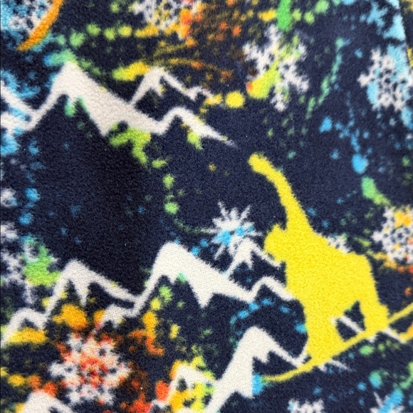 Joe Fresh Kids Patterned Fleece Joggers - Multicolor - Picture 2 of 3